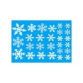 thumbnail image 2 of Meitianfacai Christmas Decorations Snowflake Stickers Window Glass Stickers Christmas Stickers Snowflake Window Stickers, White, 2 of 8