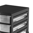 thumbnail image 5 of Life Story 3 Drawer Stackable Shelf Organizer Plastic Storage Drawers, 5 of 5