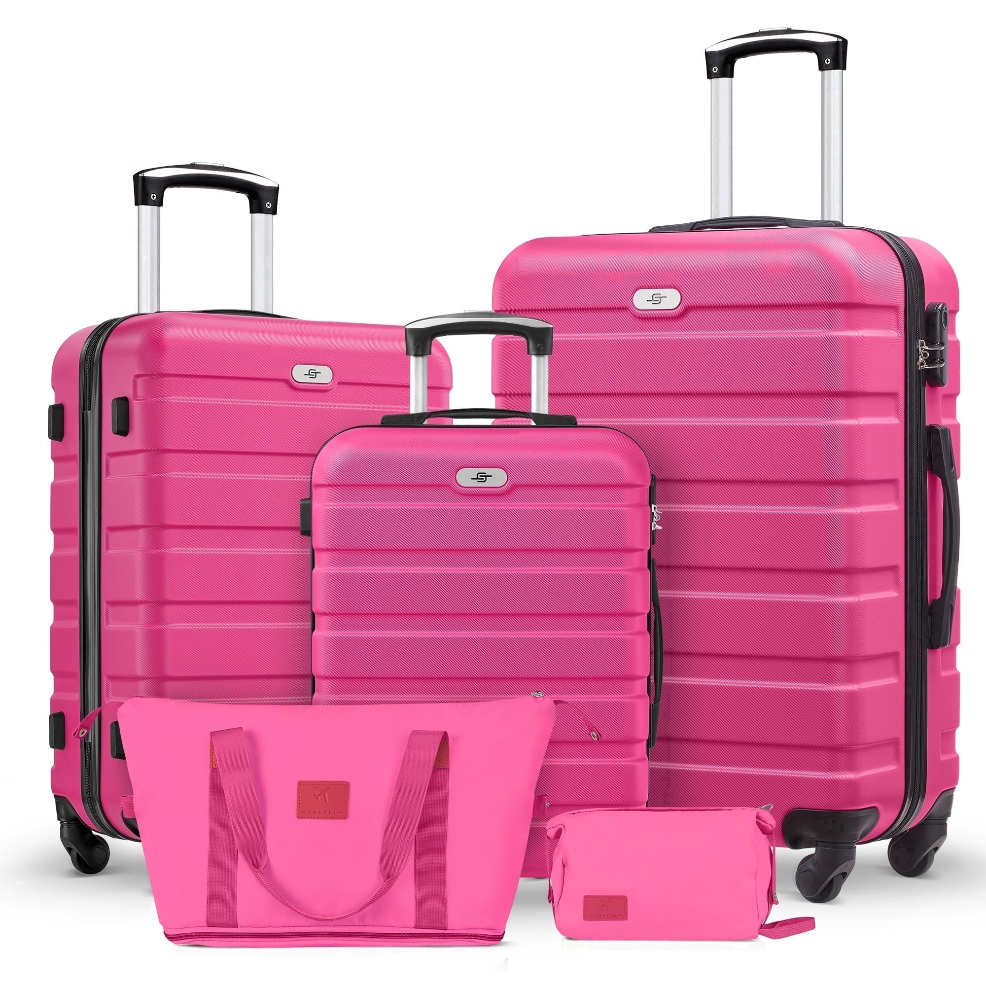 Rockland Luggage Horizon 3 Piece Hardside Polycarbonate Luggage