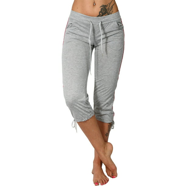 SySea - Knee-Length Women Casual Capris Pants - Walmart.com - Walmart.com