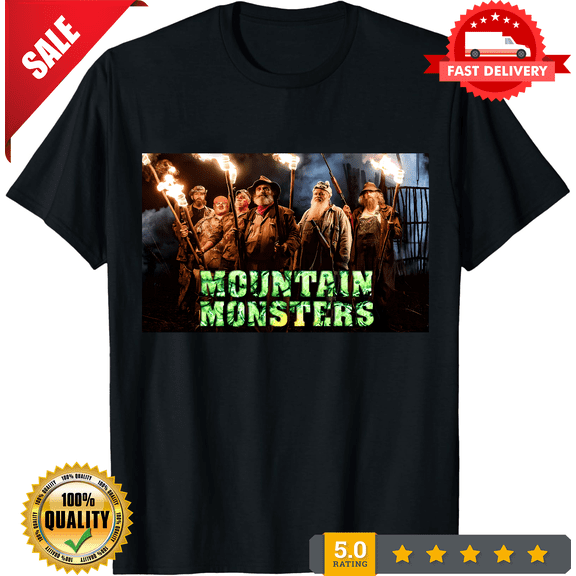 Rare Mountain Monsters 55 T Shirt for Men Women Unisex, ULTRA LIMITED-TH75347