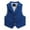 B Blue, variant on Boys Stylish Sleeveless Vest Turn Down Collar Casual Academic Preppy School Outfit Adjustable Straps Functional Pockets Comfortable Formal Events For Toddler Youth Black