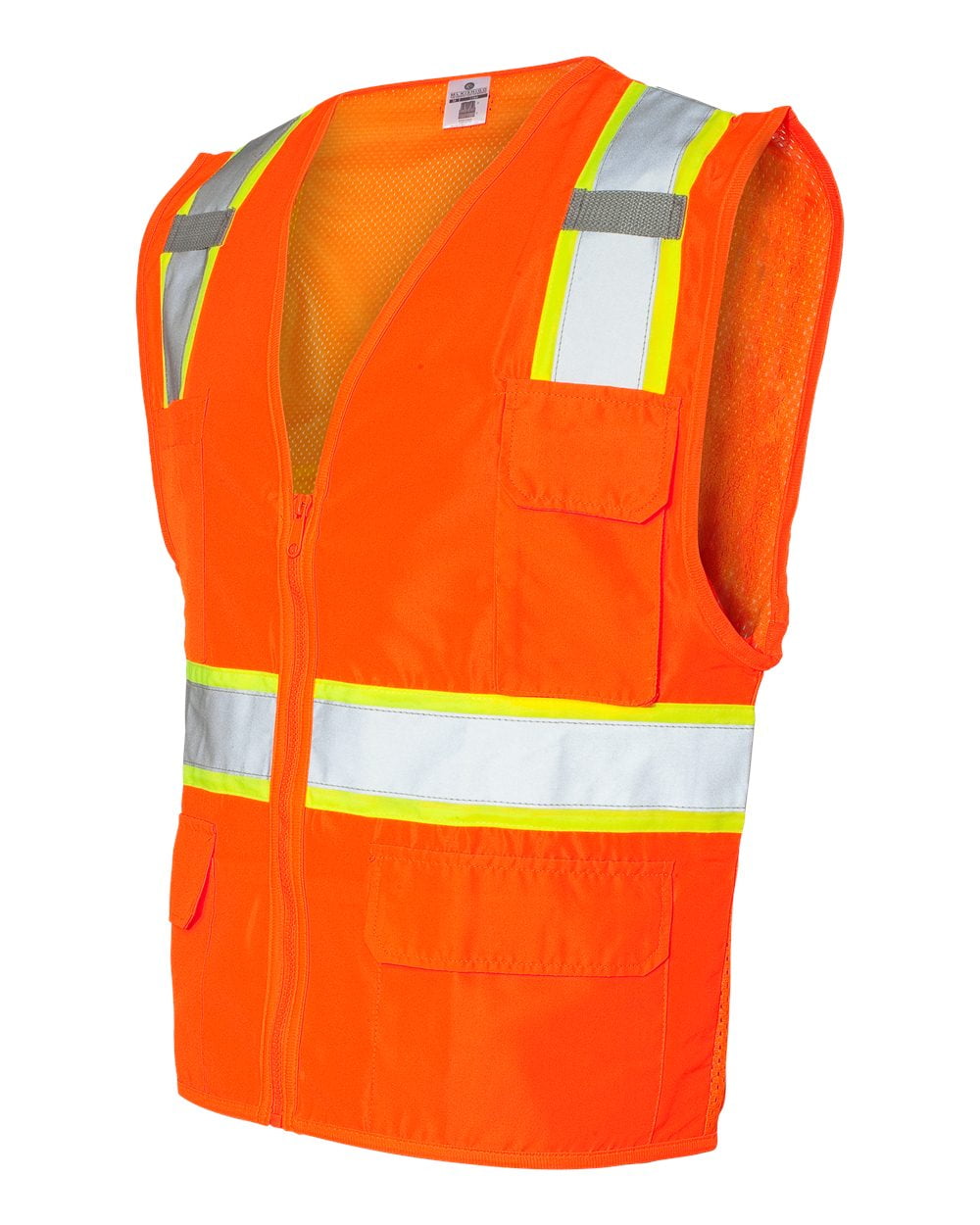 ML Kishigo Men's Solid Front Mesh Back Vest, Style 1163