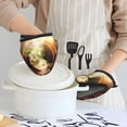 thumbnail image 6 of Rocae Yin Yang 1 for Mini Oven Mitts Rubber Oven Glove, Kitchen Mittens, Cute Cooking Mitts,5.9"x5.9", 6 of 7