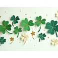 thumbnail image 4 of Cloverleaf Greenery Theme Background Banner Party Decorations St Patrick's Day Decor Event Backdrop Celebration Photography Props, 4 of 4