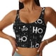 thumbnail image 1 of Balery Ho-Ho-Ho 2 Sujetadores deportivos con espalda cruzada para mujer, acolchados, sin costuras, de alto impacto, ideales para yoga, gimnasio, entrenamiento y fitness.-Medium, 1 of 8