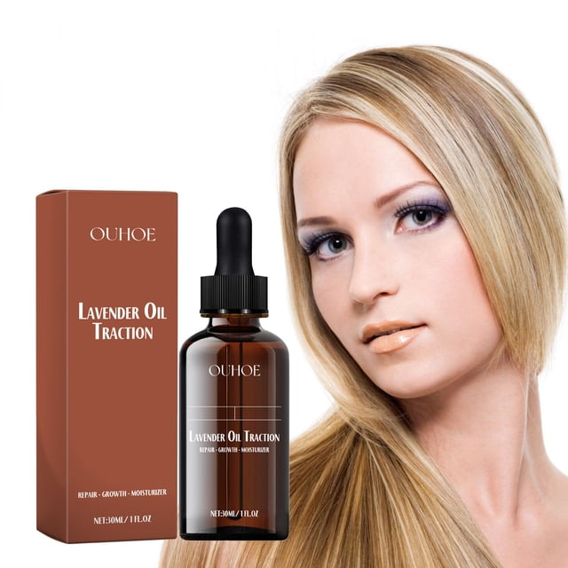 Xihbxyly dia del primer ministro Extracto de Traction Red Oil Contiene Curcumina Extracto de Mung Aceite de Ricino Aceite de Jengibre Cabello 30ml