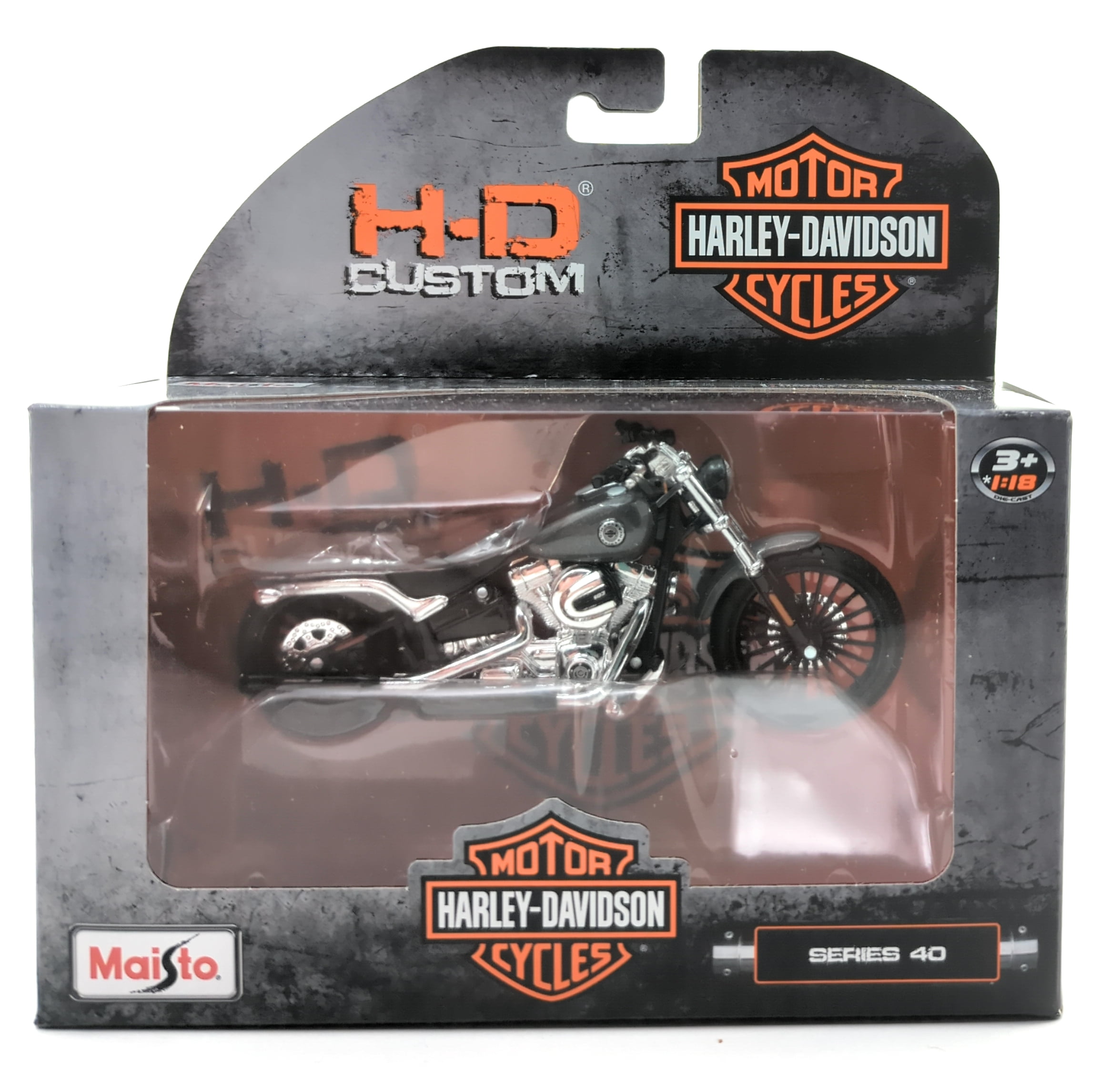 Miniature Harley-Davidson CVO Road Glide 2018 1:18 Par Maisto - Série 40, Modèle Die-Cast Détaillé