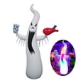 thumbnail image 3 of Abbracc Spectre Effrayant Gonflable d'Halloween Blanc Accessoires Décoratifs avec LED Unique, 3 of 5