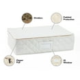 thumbnail image 3 of Flatware Storage - Washable and Stain Resistant, ID Window, Kitchen Storage, Cream, 3 of 7