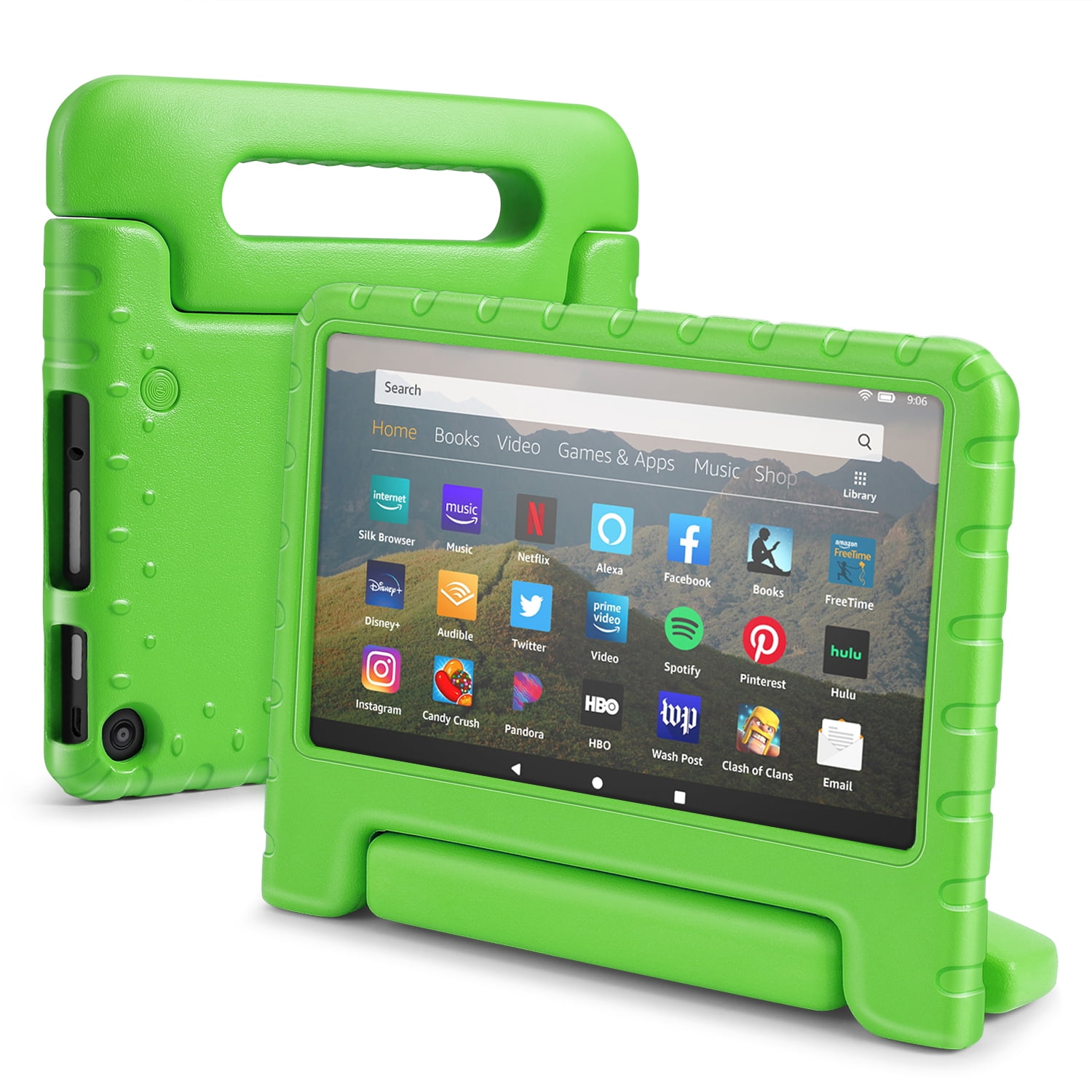 Shock Proof Case for All New Fire 7 Tablet (9th Gen, 2019 Release) For Kid Friendly Child