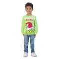 thumbnail image 4 of Dr. Seuss' The Grinch Christmas Toddler Unisex Long Sleeve T-Shirt, Sizes 2T-5T, 4 of 5