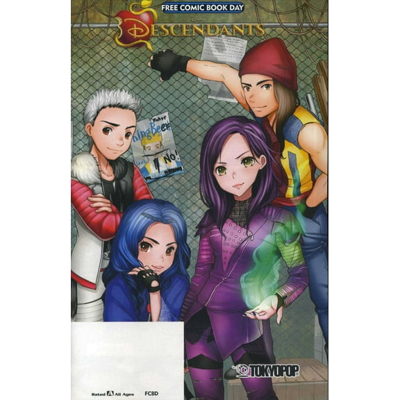 Disney Descendants FCBD #2017 VF ; Tokyopop Comic Book