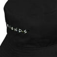 thumbnail image 4 of Friends Logo Officially Licensed Bucket Hat Unisex for Men & Women, Black, 4 of 6