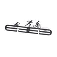 thumbnail image 3 of Percha para exhibición de medallas, marco para soporte de medallas, hierro resistente fácil de instalar para deportes, correr, soporte para medallas p Triatlón, 3 of 8