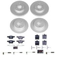 thumbnail image 2 of Power Stop Front and Rear Euro-Stop ECE-R90 Certified Brake Pad and Rotor Kit ESK2790, 2 of 4