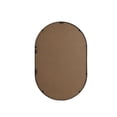 thumbnail image 4 of Metal Frame Oval Mirror 24x36 Inch in Black, 4 of 12