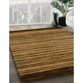 thumbnail image 3 of Ahgly Company Machine Washable Indoor Rectangle Abstract Red Brown Area Rugs, 7' x 10', 3 of 7