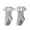 A-Grey59, variant on JAJAHO Toddler Baby Girls Crew Socks With Ruffle Lace Trim Non- Walking Stockings 0-2T Girl Comfortable Sock