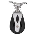 thumbnail image 2 of Bloque de Cojinete Liso de Velero, Cabezal Duradero de Bloque de Polea de Larga Duracia Universal para Línas de Control Para Equipos de Acondicionamiento Físico para Cuerdas, 2 of 7
