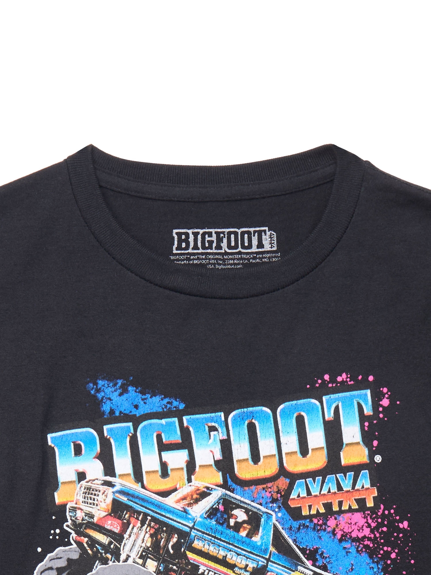 Bigfoot Jumpin Boys Graphic Tee with Short Sleeves, Sizes 4-18