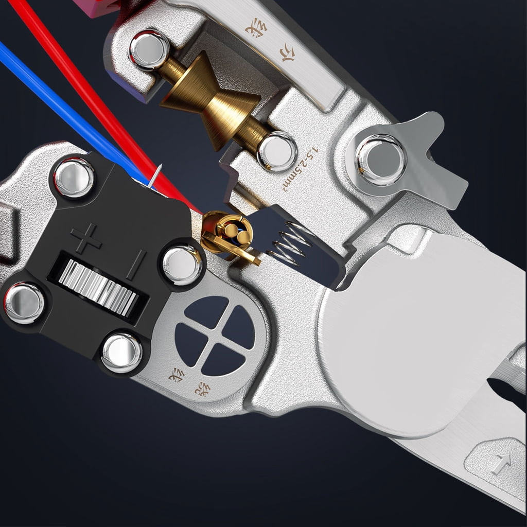 Electrician's Multiple Tool With Digital Display Accuracy Wire Cutter For Voltages Testing And Wire Processing