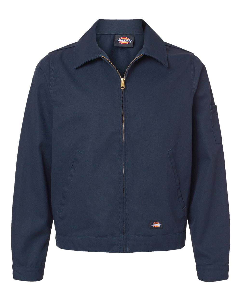 Dickies Men's Jacket Unlined Eisenhower Full Zip Slash-Front