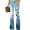 K26, variant on Bellella Women's Floral Print Straight Leg Jeans, Pink Strawberry, S