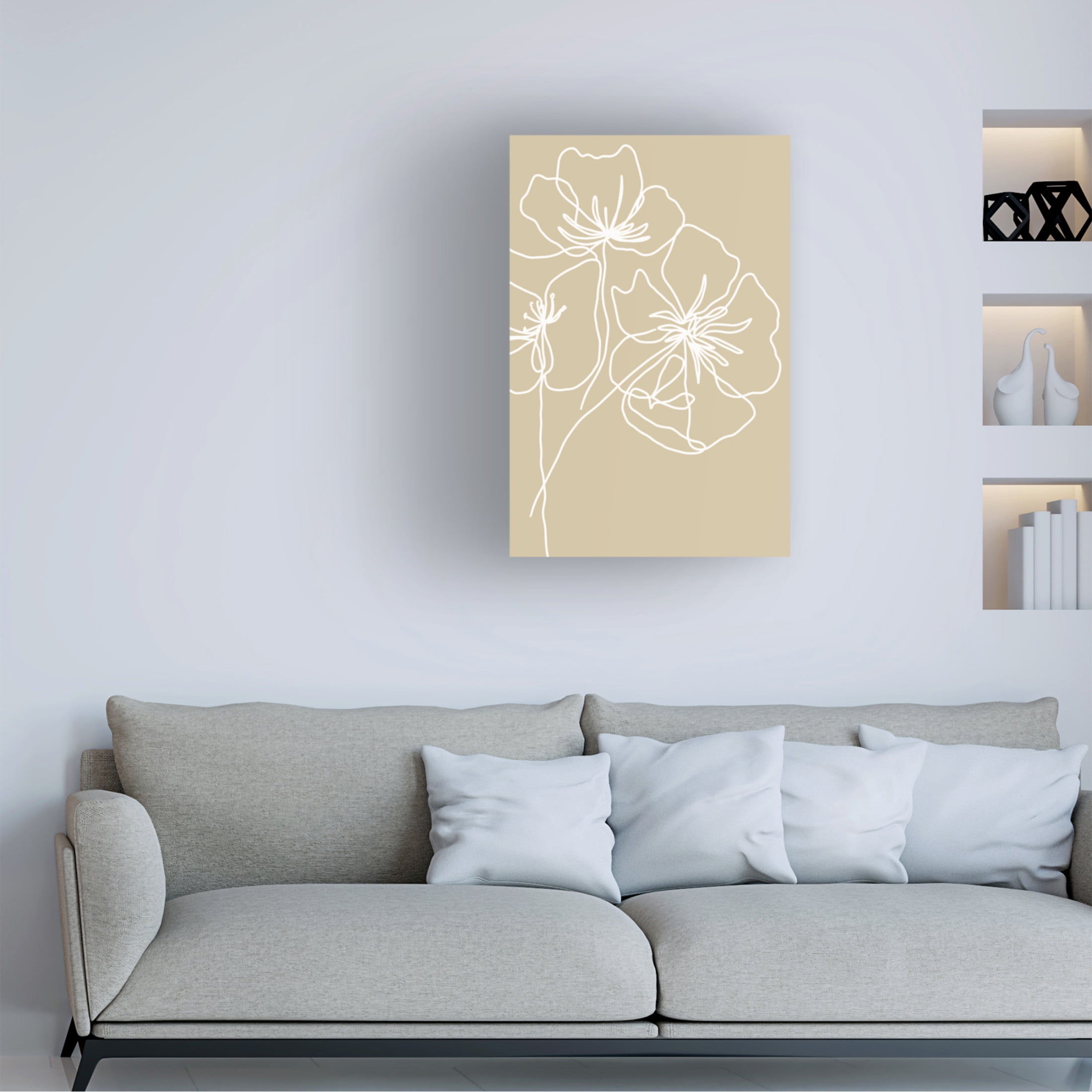 Trademark Fine Art Veronika Boulova  Untitled Canvas Wall Art