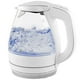 thumbnail image 1 of Hervidor eléctrico OVENTE KG83W de vidrio borosilicato de 1,5 L, color blanco, 1 of 9