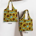 thumbnail image 2 of Vsdgher Sunflowers Print canvas Tote Bag, Lightweight Cloth Bags, Suitable for shopping, groceries, travel, 2 of 4
