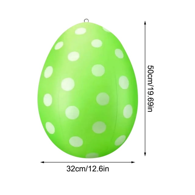 Inflatable Easter Bunny,Easter Bunny Hanging Plastic Decoration 50cm for Holiday Decor