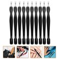thumbnail image 2 of 10 Pcs Poussoir de Cuticules Outils pour Enlever les Cuticules Pousse-Peaux Mortes Outils de Nettoyage des Ongles pour Salon de Manucure, 2 of 4