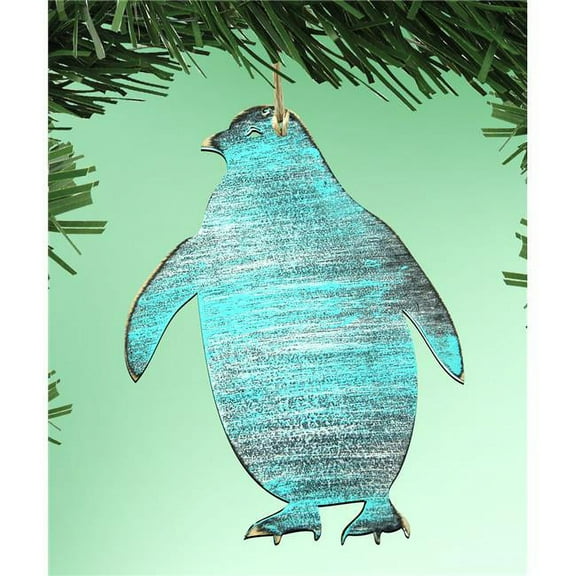 Penguin Wooden Ornament