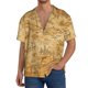 thumbnail image 1 of Fotbe Old Vintage Map Of Sea Camisa Estampada de Manga Corta para Hombre, Casual de Verano, Estilo Playero, Sin Arrugas-4X-Large, 1 of 5