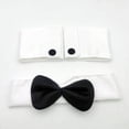 thumbnail image 6 of Vjnyvs 5-Piece Bunny Ears Headband Set,Bow Tie Collar, Cuffs & Tail Kit, Black, 1 Set, 6 of 7