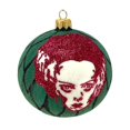 thumbnail image 5 of Frankenstein Ball Ornament Polish Glass The Halloween Collection by Thomas Glenn, 5 of 8