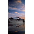 thumbnail image 2 of Leahy, Ike 18x32 Black Ornate Wood Framed with Double Matting Museum Art Print Titled - South Sister I, 2 of 4