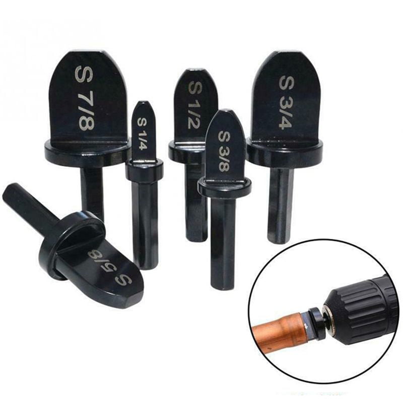 HVAC Tools 6Pcs Copper Pipe Flaring Tool Hand Drill for Air‑Conditioning Pipeline for Processing 