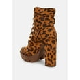 thumbnail image 3 of Fremont Leopard Print Chunky Boots, 3 of 5