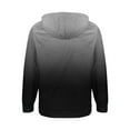 thumbnail image 4 of Mens Zip up Hoodie Thin Fleece Lined Sweatshirt Pullover Long Sleeve Sports Hooded Jacket with Kangaroo Pocket, 4 of 5
