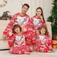 thumbnail image 2 of Pijamas a juego de Navidad para la familia, conjunto de ropa de dormir para madre, hija, Padre, Hijo, peleles de bebé, 2 of 4