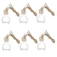 thumbnail image 6 of FRCOLOR 6 Pcs Empty Perfume Bottle Pendant Travel 5.20X3.60X2.00CM Transparent, 6 of 8