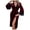 Red-03, variant on STETMN Women's Sexy Kimono Robe Bell Sleeve V Neck Loose Comfy Bathrobe Loungewear Nightgown