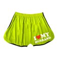 thumbnail image 3 of Pantalones Cortos para Mujeres de Cintura Alta Moda Casual Pantalones Cortos Sueltos Impresos Sexy, Cintura Elástica Cuerpos Pantalones Cortos de las Señoras, Vestir de Verano de Poliéster, 3 of 8