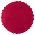 thumbnail image 3 of JWH 3D Handmade Round Decorative Sunflower Wool Throw Pillows for Bed Sofa 14 inch Red, 3 of 9
