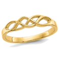 thumbnail image 1 of 14K Yellow Gold Free Form Knot Ring, 1 of 5