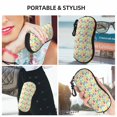 thumbnail image 6 of Xecao Colorful Snails for Eyeglass Case Soft Shell, Portable Sunglass Case, Fashionable Eyeglass Case with Zipper, Lightweight, 6 of 6