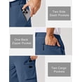 thumbnail image 5 of COOFANDY Mens Shorts Casual Hiking Cargo Shorts Lightweight Quick Dry Fishing Golf Shorts Men 9 Inch Inseam, 5 of 6
