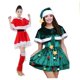 thumbnail image 3 of Vestido de lujo con capa de Papá Noel para fiesta de año nuevo, disfraz de árbol de Navidad, traje de fiesta de Navidad con sombrero, 3 of 3